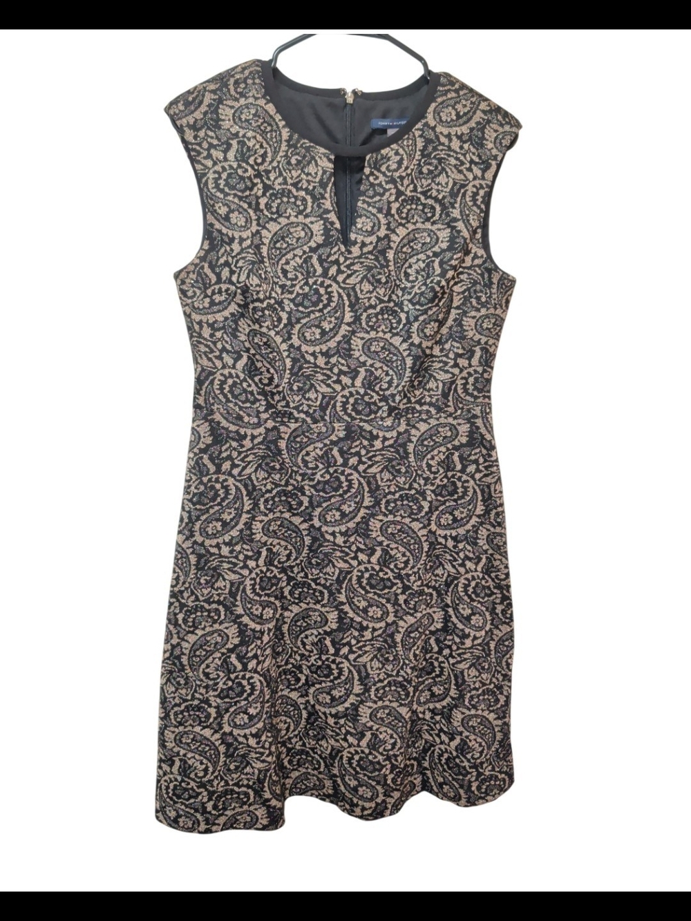 Tommy Hilfiger - Sleeveless Paisley Mini Dress Size 10